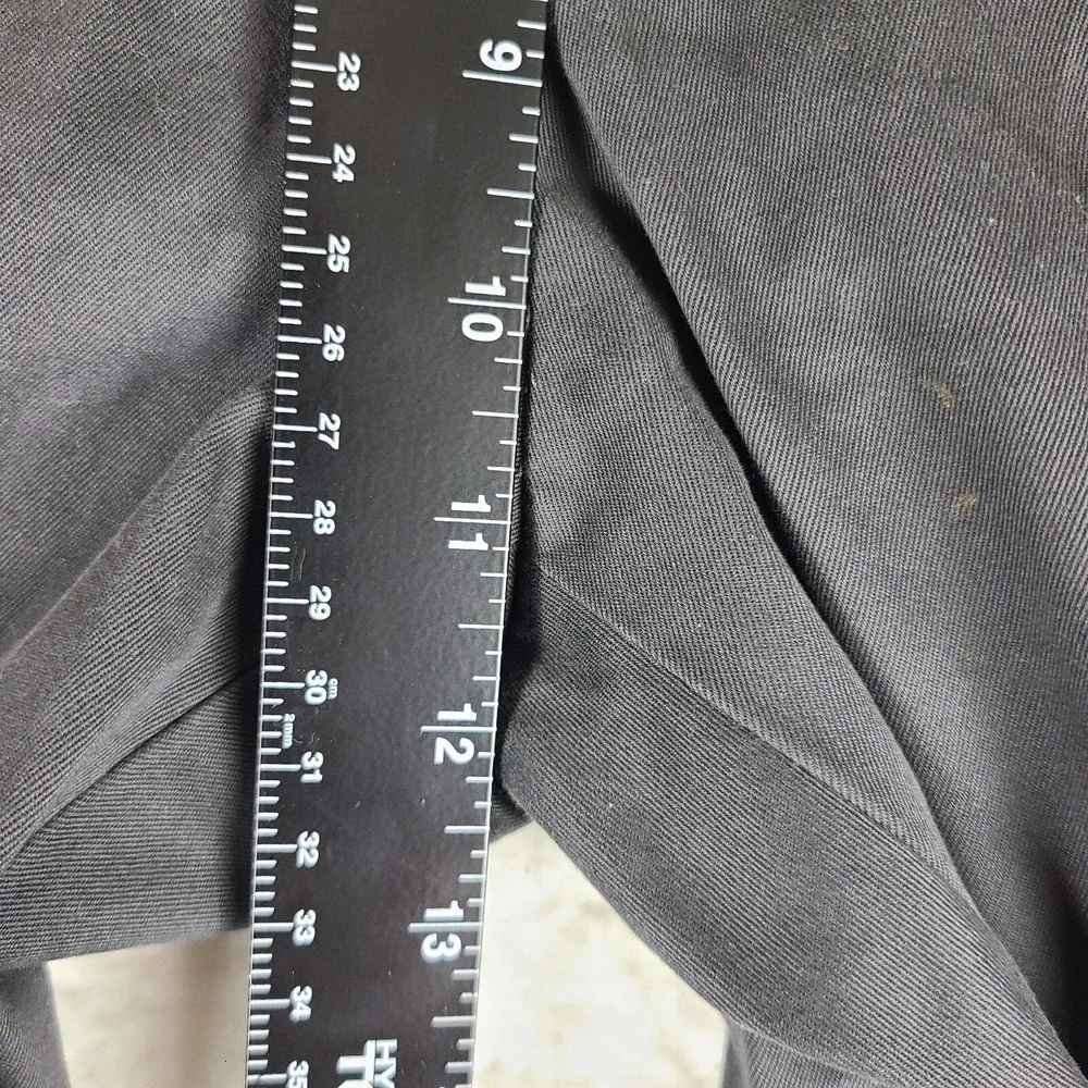 Banana Republic Pants Mens 34x32 Charcoal Gray Tapered Fit‎ Chino RMC *